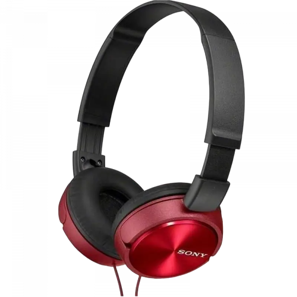 Наушники SONY MDR-ZX310AP Красный - Проводной аналоговый | 10 Гц - 24000 Гц