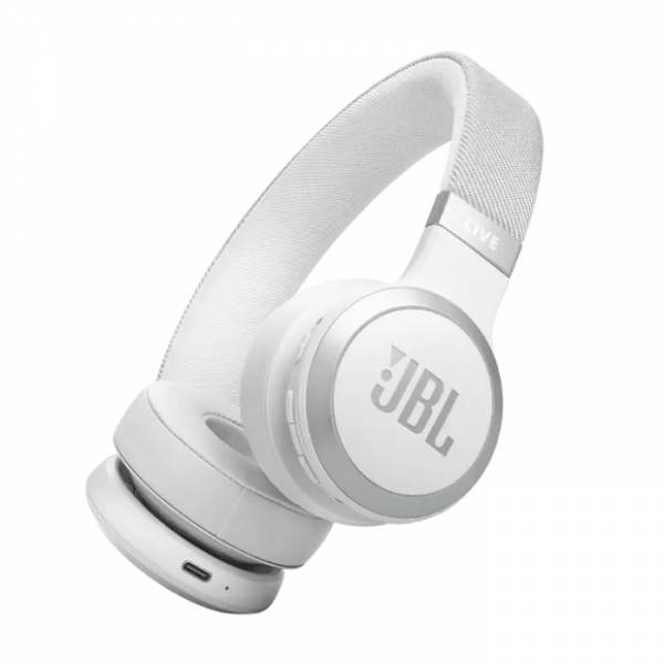 Наушники JBL LIVE670NC Белый - Bluetooth/Проводное аналоговое | 65 часы | 20 Гц - 20000 Гц
