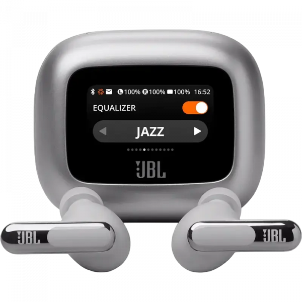 Наушники JBL LIVE Beam 3 Серебристый - Bluetooth | 12 часы | 20 Гц - 40000 Гц Наушники JBL LIVE Beam 3 Серебристый - Bluetooth | 12 часы | 20 Гц - 40000 Гц