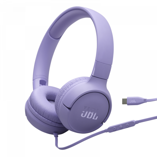Наушники JBL Tune 520C Фиолетовый - USB | 10 Гц - 40000 Гц