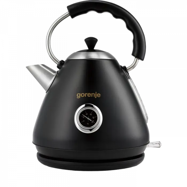 Электрочайник Gorenje K17CLBK Чёрный - 2200 Вт | 1.7 л | Металл