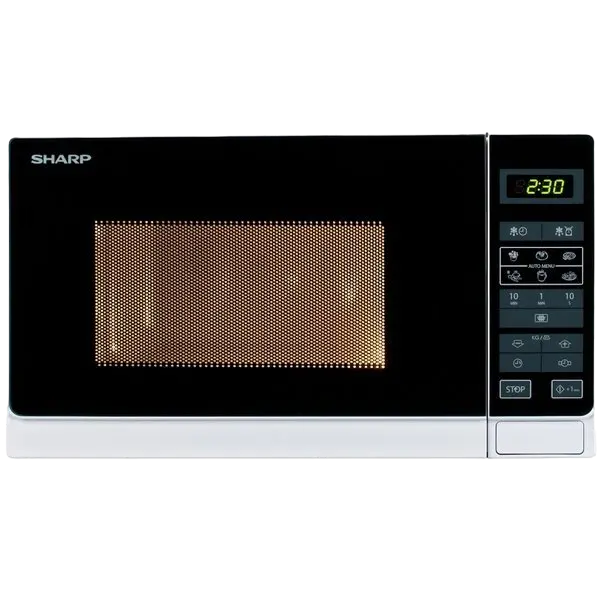Микроволновая печь Sharp R242WW Белый - Отдельностоящая | 20 л | 800 Вт