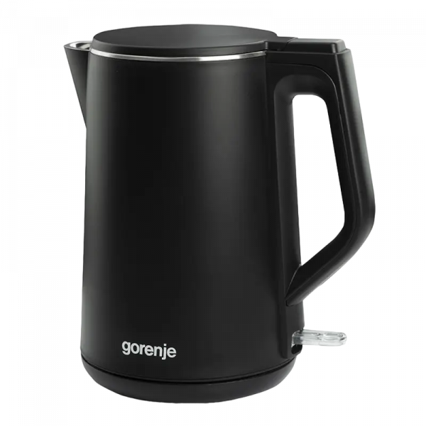 Fierbător electric Gorenje K15DWBK Negru - 2200 W | 1.5 l | Oțel Inoxidabil, Plastic