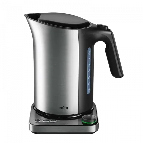 Электрочайник Braun WK 5115 BK Чёрный | Серый - 3000 Вт | 1.7 л | Металл, Пластик