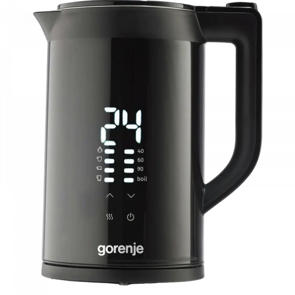 Fierbător electric Gorenje K17DWDII Negru - 2200 W | 1.7 l | Oțel Inoxidabil, Plastic