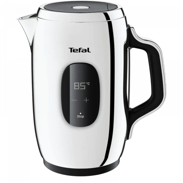 Электрочайник Tefal KI883D10 Серебристый | Черный - 2400 Вт | 1.5 л | Нержавеющая сталь, Пластик