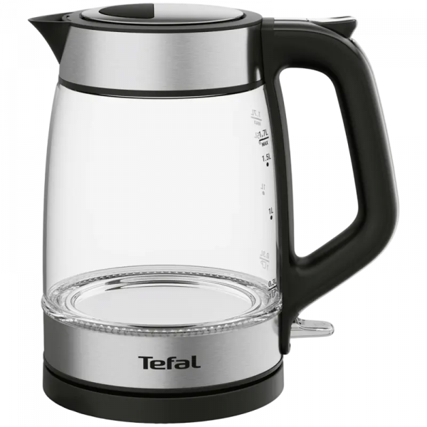 Электрочайник Tefal KI605830 Чёрный - 2200 Вт | 1.7 л | Стекло, Пластик Электрочайник Tefal KI605830 Чёрный - 2200 Вт | 1.7 л | Стекло, Пластик