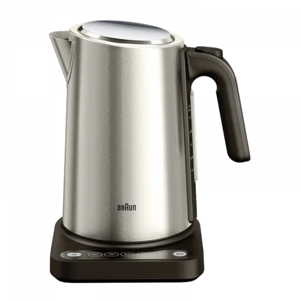 Fierbător electric Braun WK 5205 BK Oțel inoxidabil - 2200 W | 1.7 l