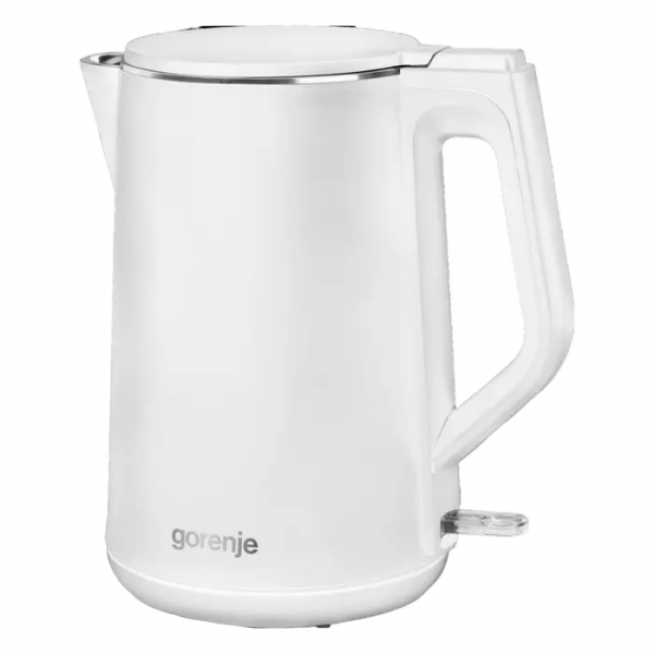 Электрочайник Gorenje K15DWW Белый - 2200 Вт | 1.5 л | Металл