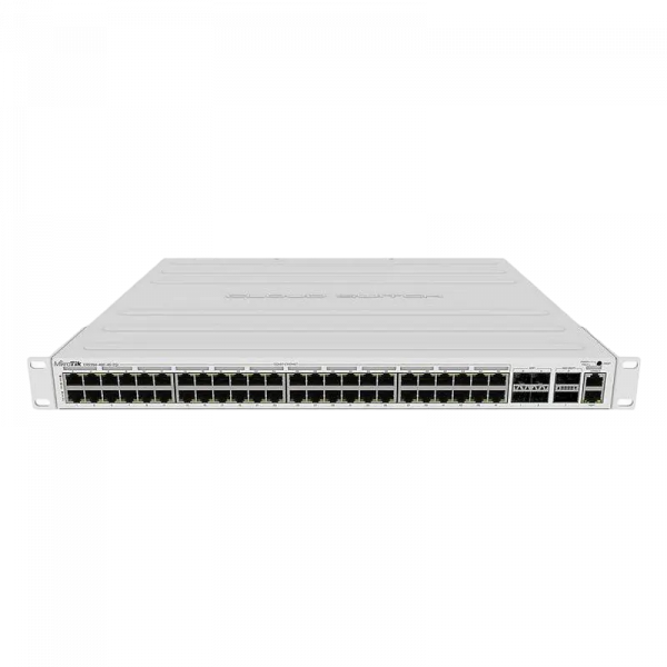 Router MikroTik CRS354-48P-4S+2Q+RM Alb - 48x 10/100/1000Mbps, 1x 10/100Mbps