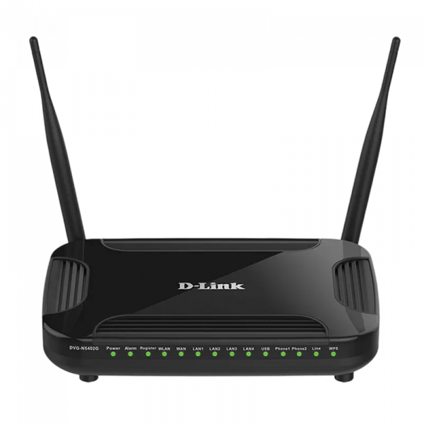 Router fără fir D-Link DVG-N5402G Negru - 300 Mbps | 2.4 GHz