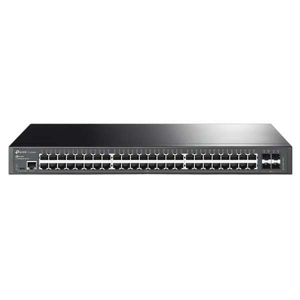 Switch de rețea TP-LINK TL-SG3452 Negru - 48x 10/100/1000 Mbps Switch de rețea TP-LINK TL-SG3452 Negru - 48x 10/100/1000 Mbps
