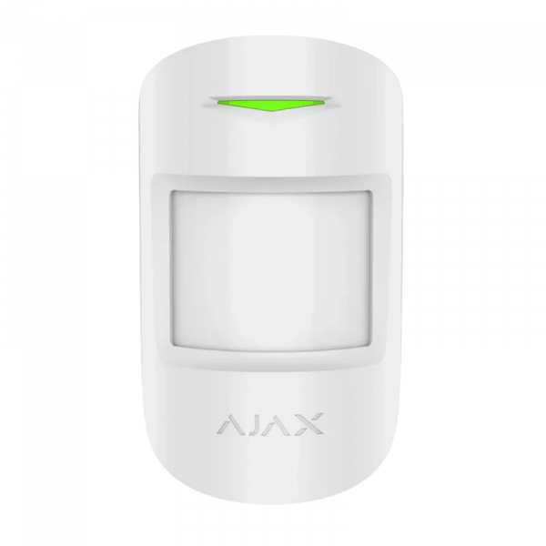 Detector de mișcare Ajax MotionProtect Alb - Baterie | Până la 12 m Detector de mișcare Ajax MotionProtect Alb - Baterie | Până la 12 m