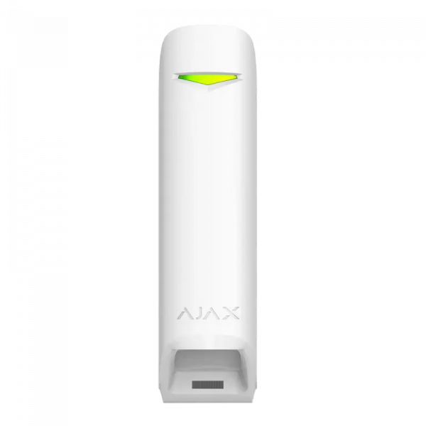 Detector de mișcare Ajax MotionProtect Curtain Alb - Baterie | IP54 | Până la 15 m
