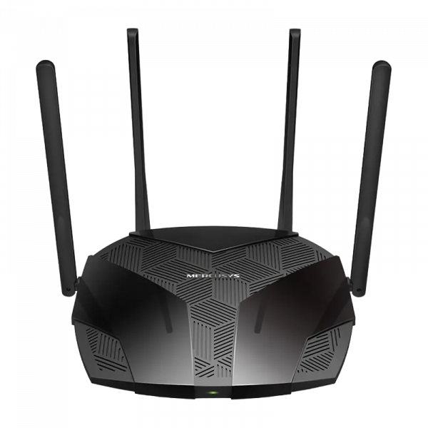 Беспроводной маршрутизатор MERCUSYS MR80X Черный - До 574 Мбит/с,2402 Мбит/с | 2.4 ГГц,5 ГГц