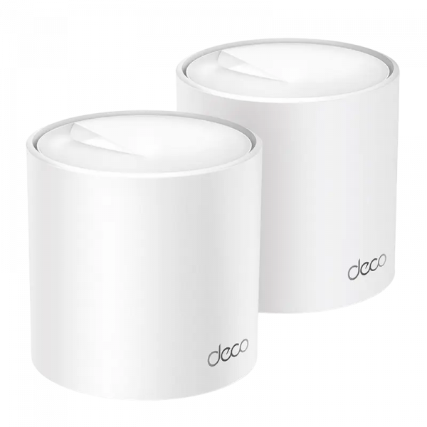 Домашняя Mesh Wi-Fi система TP-LINK Deco X50 (2-pack) Белый - 574 Мбит/с,2402 Мбит/с | 5 ГГц,2.4 ГГц Домашняя Mesh Wi-Fi система TP-LINK Deco X50 (2-pack) Белый - 574 Мбит/с,2402 Мбит/с | 5 ГГц,2.4 ГГц