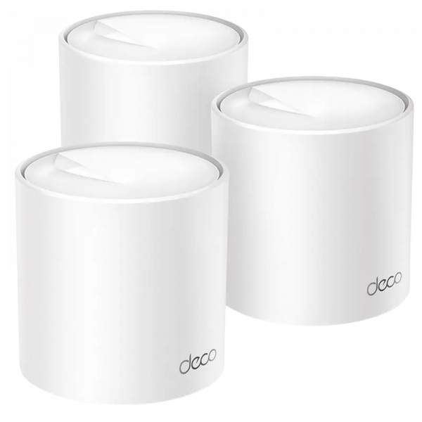 Домашняя Mesh Wi-Fi система TP-LINK Deco X50 (3-pack) Белый - 574 Мбит/с,2402 Мбит/с | 5 ГГц,2.4 ГГц Домашняя Mesh Wi-Fi система TP-LINK Deco X50 (3-pack) Белый - 574 Мбит/с,2402 Мбит/с | 5 ГГц,2.4 ГГц