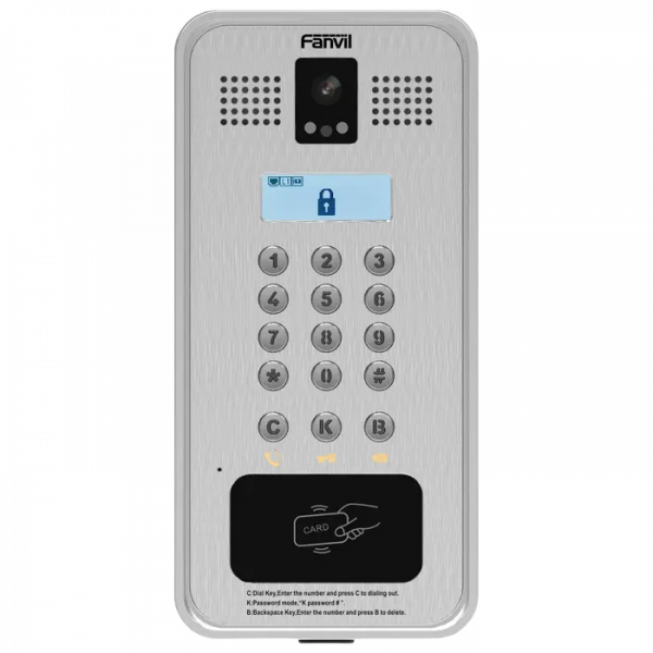 IP Домофон Fanvil i33VF Серый - Сеть