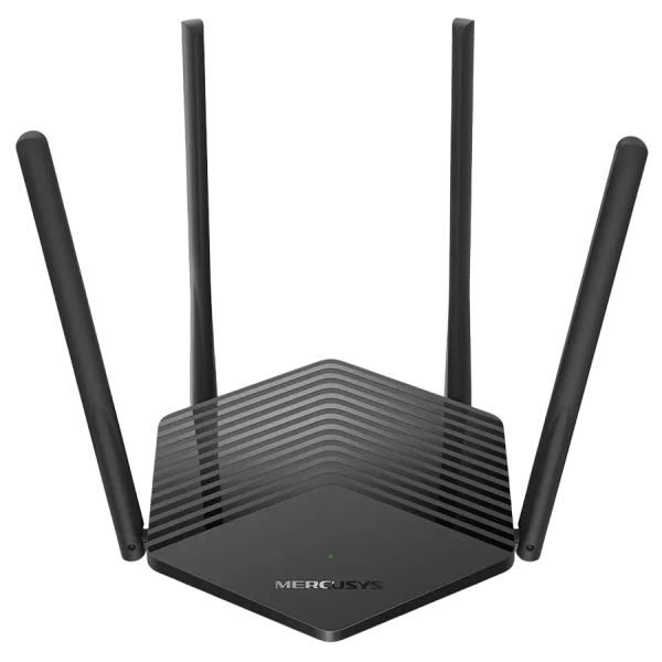 Router fără fir MERCUSYS MR60X Negru - 300 Mbps,1201 Mbps | 5 GHz,2.4 GHz
