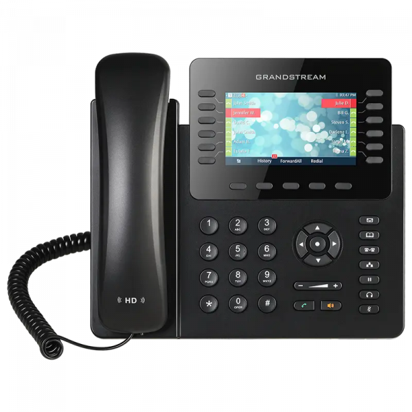IP Телефон Grandstream GXP2170 Черный - Сеть, Аккумулятор | Есть, 2000 контактов