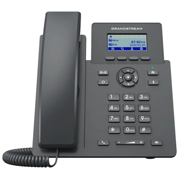 IP Телефон Grandstream GRP2601P Черный - Сеть, Аккумулятор | Есть, 2000 контактов IP Телефон Grandstream GRP2601P Черный - Сеть, Аккумулятор | Есть, 2000 контактов