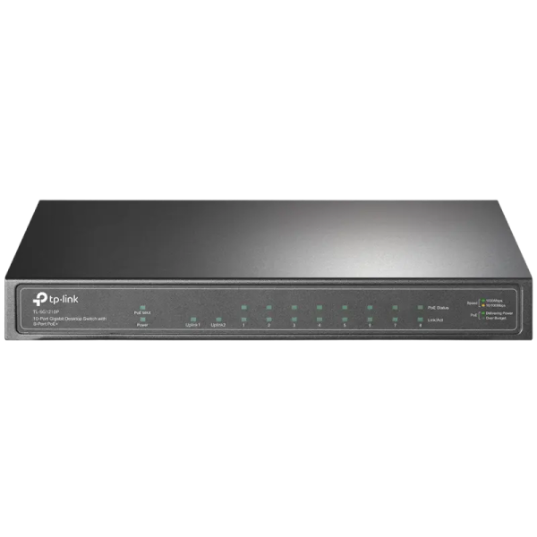 PoE коммутатор TP-LINK Desktop Switch Черный - 7.11 Вт | 8-й порт с PD 802.3at/af PoE коммутатор TP-LINK Desktop Switch Черный - 7.11 Вт | 8-й порт с PD 802.3at/af