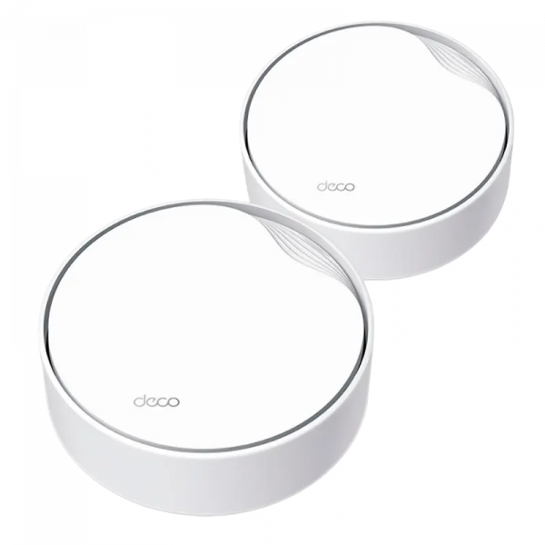 Беспроводная точка доступа TP-LINK Deco X50-PoE(2-pack) Белый - До 574 Мбит/с,2402 Мбит/с | 2.4 ГГц,5 ГГц