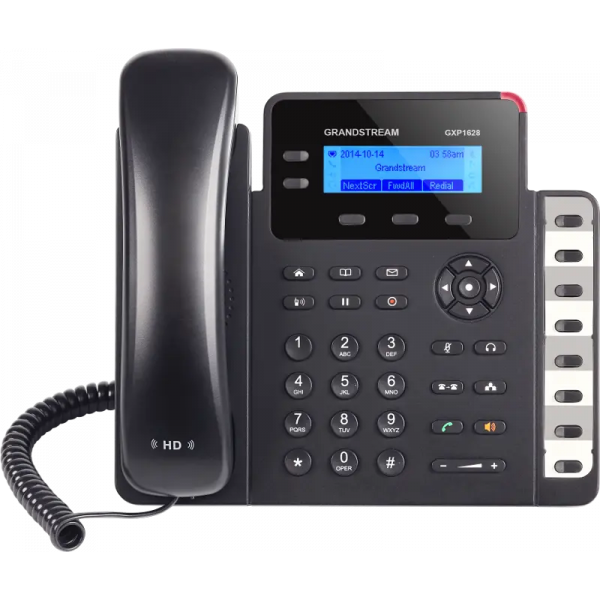 Telefon IP Grandstream GXP1628 Negru - Reţea, adaptor | Da, 1000 contacte Telefon IP Grandstream GXP1628 Negru - Reţea, adaptor | Da, 1000 contacte