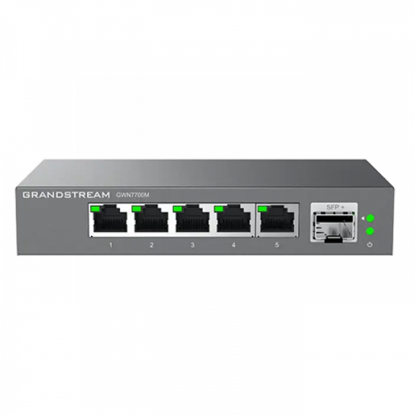 Сетевой коммутатор Grandstream GWN7700M Серый - 5x 10/100/1000 Мбит/с