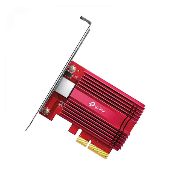 Сетевой адаптер TP-LINK TX401 - 10000 МБ/с | PCIe 3.0 Сетевой адаптер TP-LINK TX401 - 10000 МБ/с | PCIe 3.0