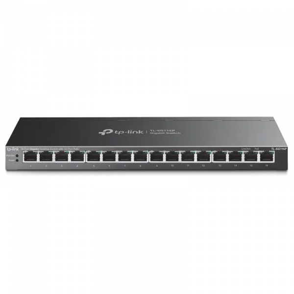 PoE коммутатор TP-LINK Desktop Switch Серый - 120 Вт | IEEE 802.3af/at PoE коммутатор TP-LINK Desktop Switch Серый - 120 Вт | IEEE 802.3af/at