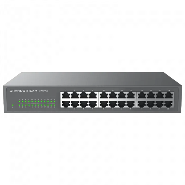 Сетевой коммутатор Grandstream GWN7703 Серый - 24x 10/100/1000 Мбит/с