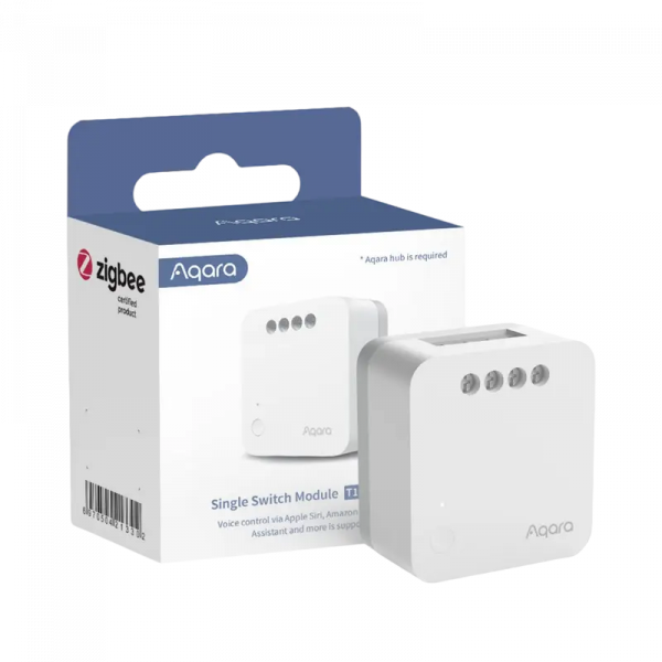 Releu Smart Power AQARA Single Switch Module T1 - Alb