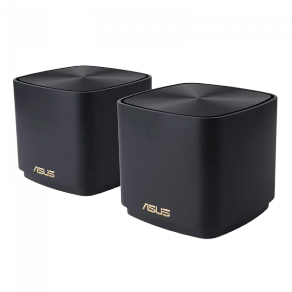 Sistem Wi-Fi Mesh ASUS ZenWiFi XD4 Plus (B-2-PK) Negru - 574 Mbps,1201 Mbps | 2.4 GHz,5 GHz