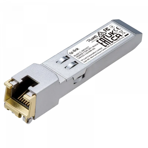 Трансивер TP-LINK SM5310-T - Модуль SFP+ | 10.3 Гбит/с | 0.1 км Трансивер TP-LINK SM5310-T - Модуль SFP+ | 10.3 Гбит/с | 0.1 км