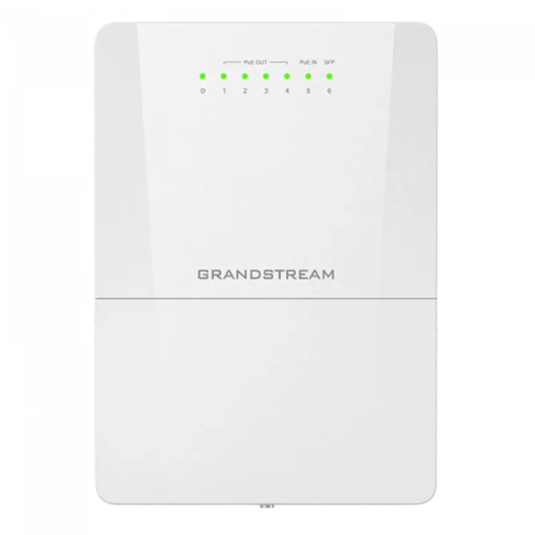 PoE коммутатор Grandstream GWN7710R Белый - 5x 802.3af/at/bt