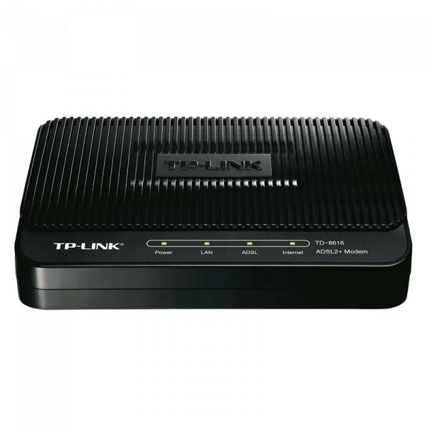 ADSL Модем TP-LINK TD-8616 Черный - 5В/1A ADSL Модем TP-LINK TD-8616 Черный - 5В/1A