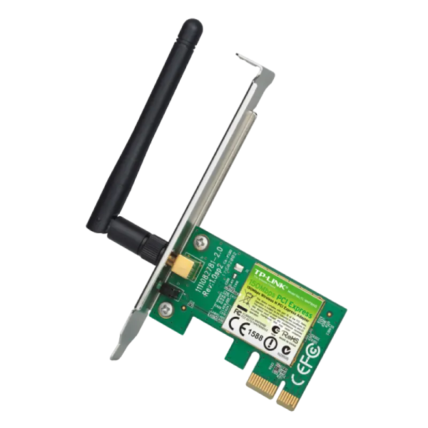 Сетевой адаптер PCIe TP-LINK TL-WN781ND - PCI-E | До 150 Mбит/c Сетевой адаптер PCIe TP-LINK TL-WN781ND - PCI-E | До 150 Mбит/c
