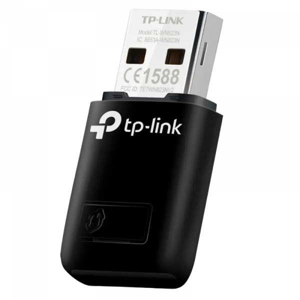 USB Aдаптер TP-LINK TL-WN823N Черный - 300 Мбит/с USB Aдаптер TP-LINK TL-WN823N Черный - 300 Мбит/с