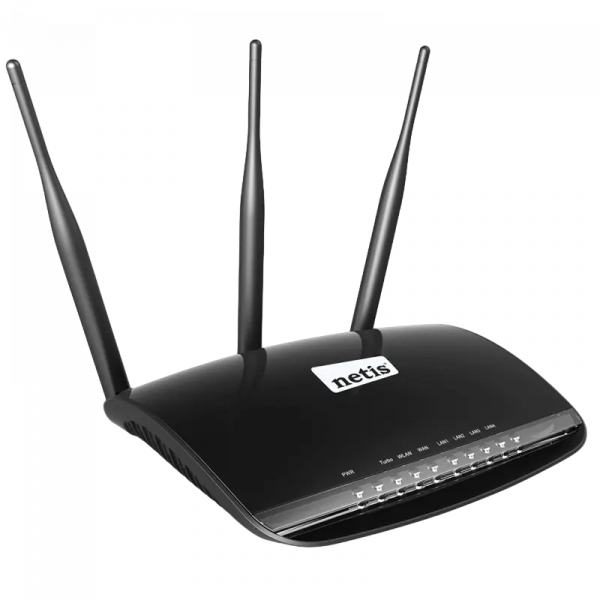 Router fără fir Netis WF2533 Negru - 300 Mbps | 2.4 GHz Router fără fir Netis WF2533 Negru - 300 Mbps | 2.4 GHz