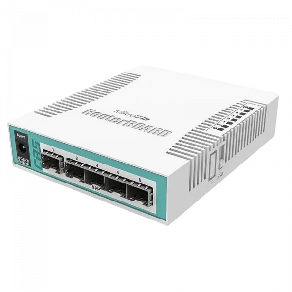 Коммутатор маршрутизатора MikroTik CRS106-1C-5S Белый