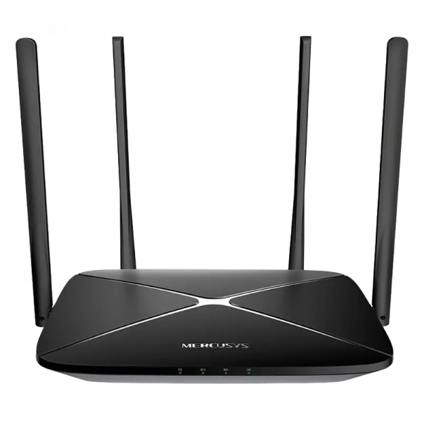 Router fără fir MERCUSYS AC12G Negru - 450 Mbps,867 Mbps | 2.4 GHz,5 GHz