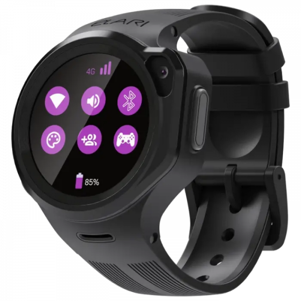 Ceas pentru copii Elari KidPhone 4GR Negru - 1.3" | LCD | IP67 | Android, iOS