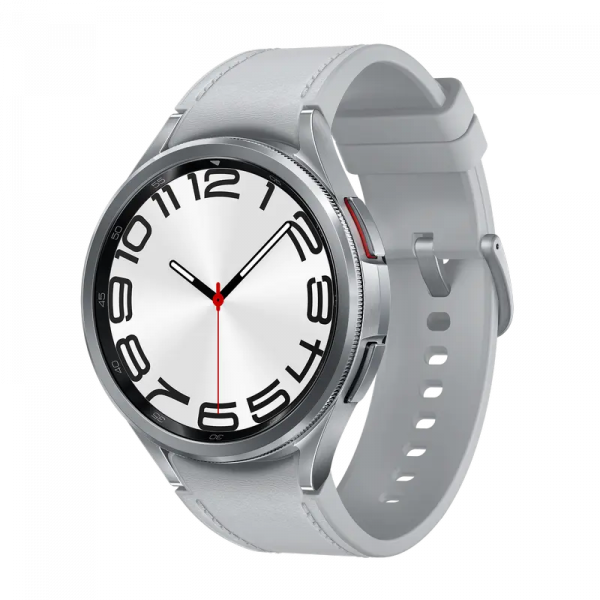 Умные часы Samsung Galaxy Watch 6 Classic Серебристый - 1.3" | Super AMOLED | 43 mm | IP68