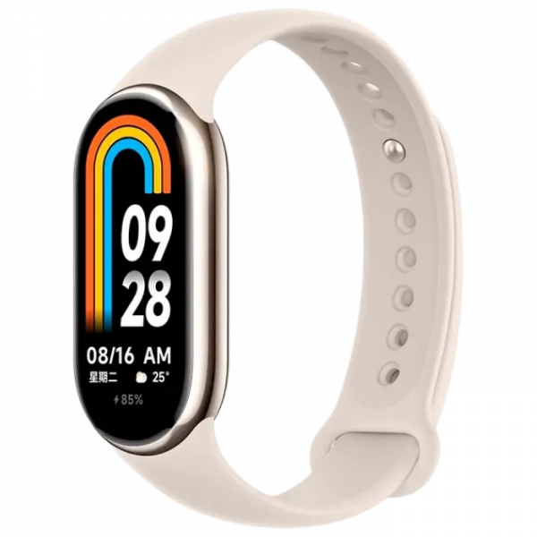 Фитнес-Браслет Xiaomi Mi Smart Band 8 Золотой - 1.62” | 192 x 490 | AMOLED