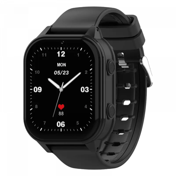 Детские часы Wonlex KT19 Pro Чёрный - 1.85" | IPS | IP67