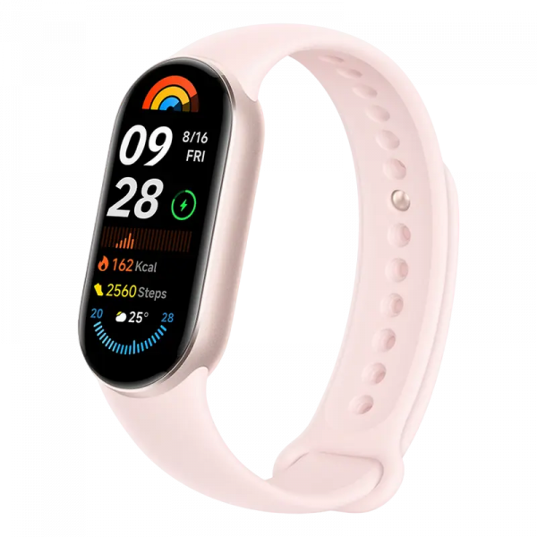 Фитнес-Браслет Xiaomi Smart Band 9 Розовый - 1.62 inches | 192 x 490 | AMOLED