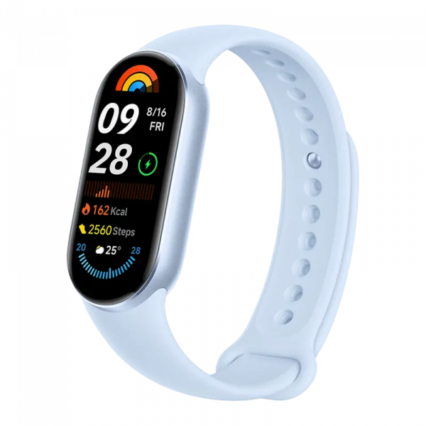 Фитнес-Браслет Xiaomi Smart Band 9 Голубой - 1.62 inches | 192 x 490 | AMOLED