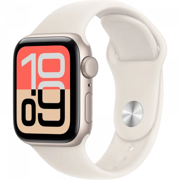 Ceas inteligent Apple Watch SE 3 Starlight - 1.57" | Retina LTPO OLED | 40 mm | 5ATM,IP6X | iOS