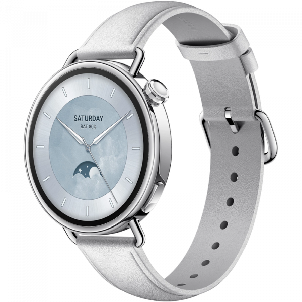 Ceas inteligent Xiaomi Watch S4 Alb - 1.32" | AMOLED | 41 mm | 5ATM | iOS,Android